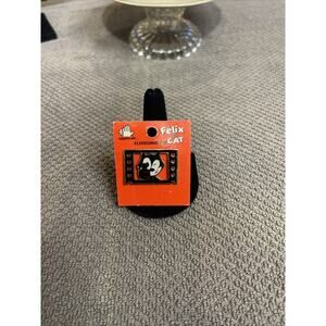 Vintage 1989 Felix the Cat THUMBS UP FILMSTRIP Applause Cloissone Pin Pinback